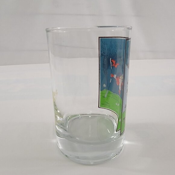 Vintage 1982 Arby’s Collectors Drinking Glasses – DEDICATION & LUCK OUT– Set of - Picture 4 of 14